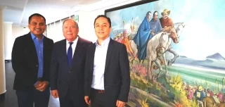 La ampliación del pie de fuerza que requiere la ciudad es urgente, dijo alcalde de Yopal, Leonardo Puentes Vargas a ministro de Defensa Nacional, Guillermo Botero Nieto.